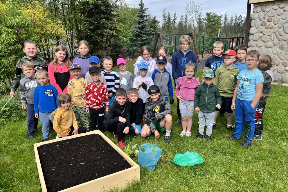 Warzywniak w Mełem Cichem