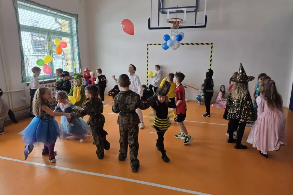 Zabawa karnawałowa w Małem Cichem