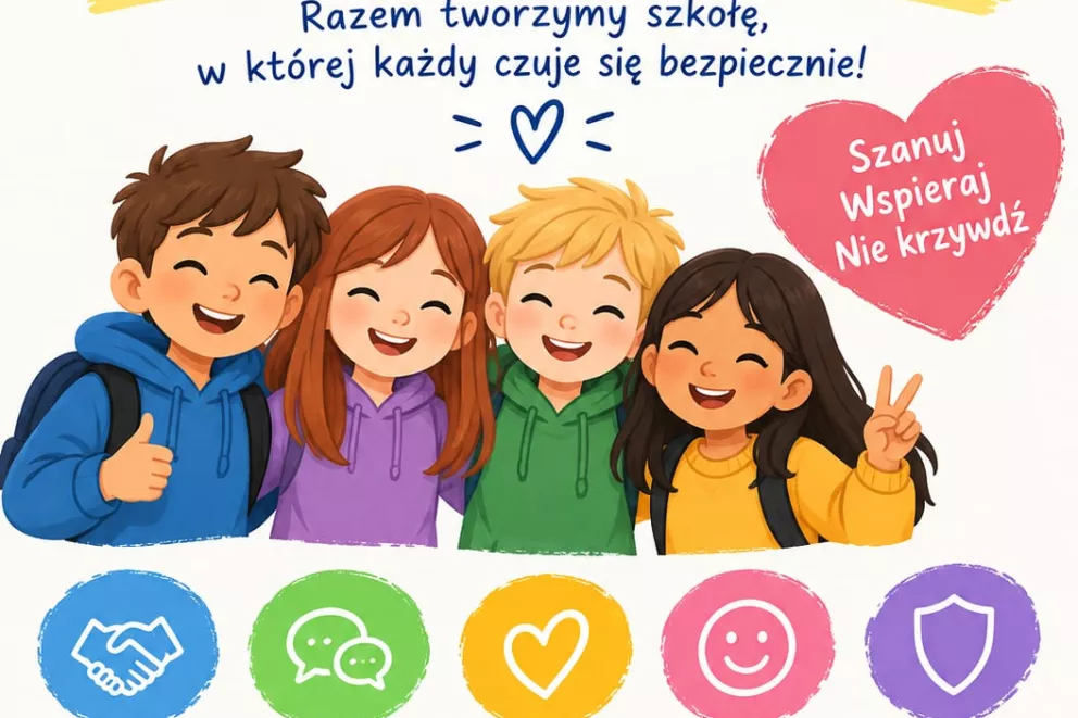 Tydzień Budowania Relacji i Przeciwdziałania Przemocy Rówieśniczej!